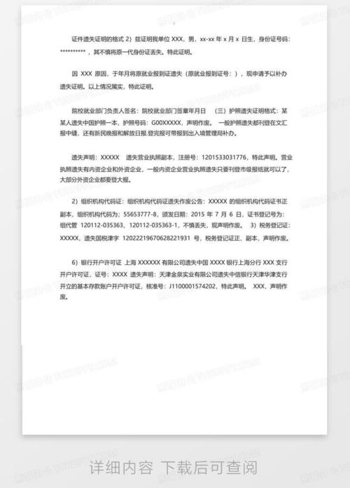 不能拍照的情况说明范文 不能拍照的情况说明范文