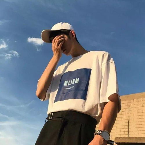 拍照姿势男士帅气头像