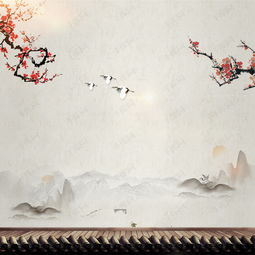 拍照背景图片古风唯美