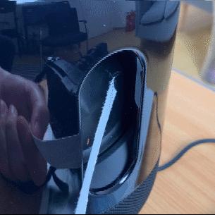 华为手机拍照有竖条纹晃动怎么设置