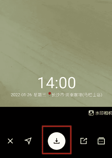 手机拍照设置时间水印在哪里