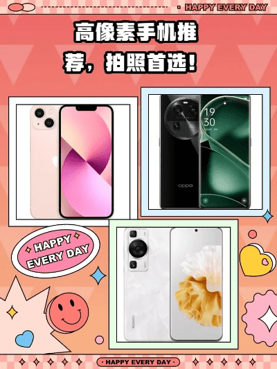 拍照像素高的手机推荐一下