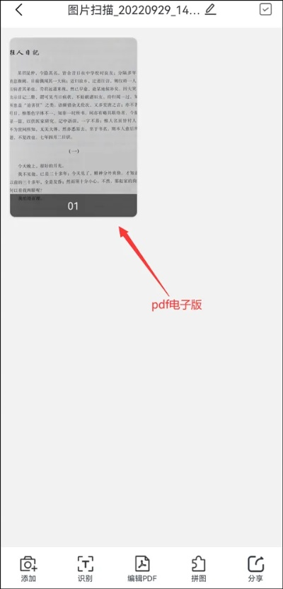 怎么把拍照的图片转成电子版